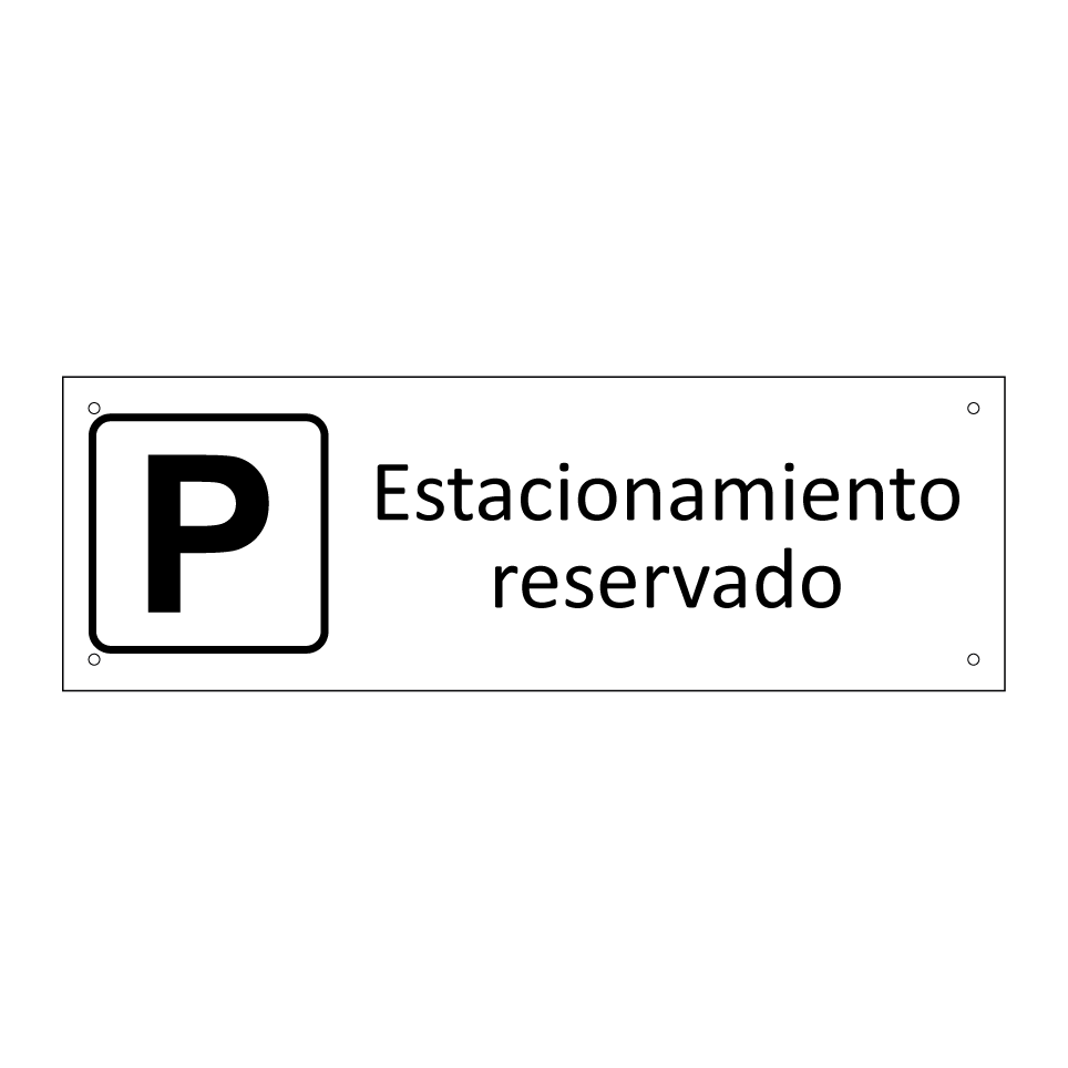 Estacionamiento reservado