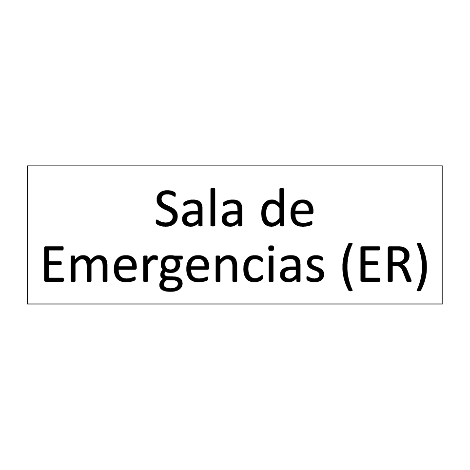 Sala de Emergencias (ER)