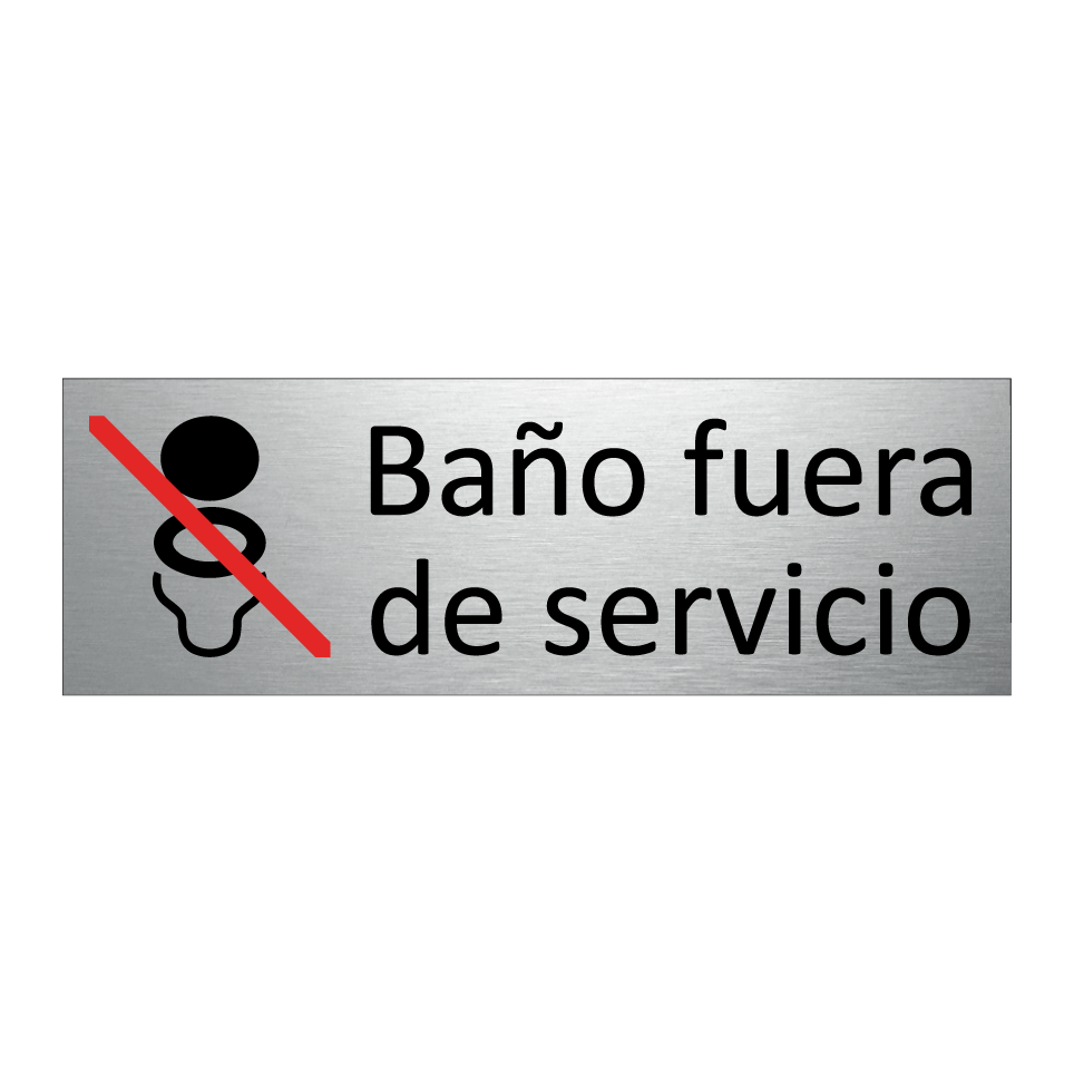 Baño fuera de servicio