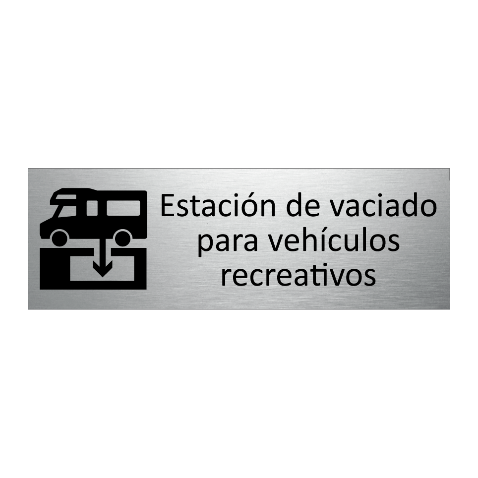 Estación de vaciado para vehículos recreativos