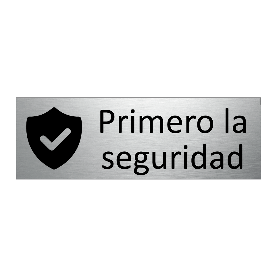 Primero la seguridad