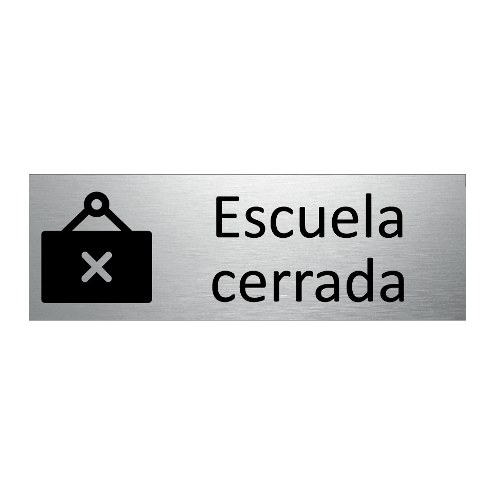 Escuela cerrada