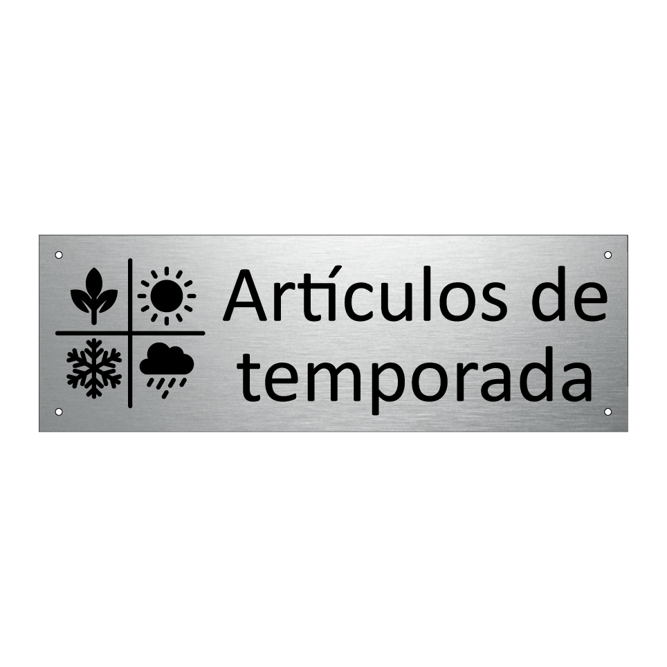 Artículos de temporada