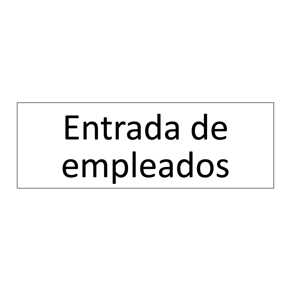 Entrada de empleados
