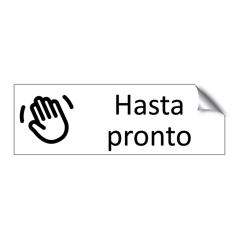 Hasta pronto