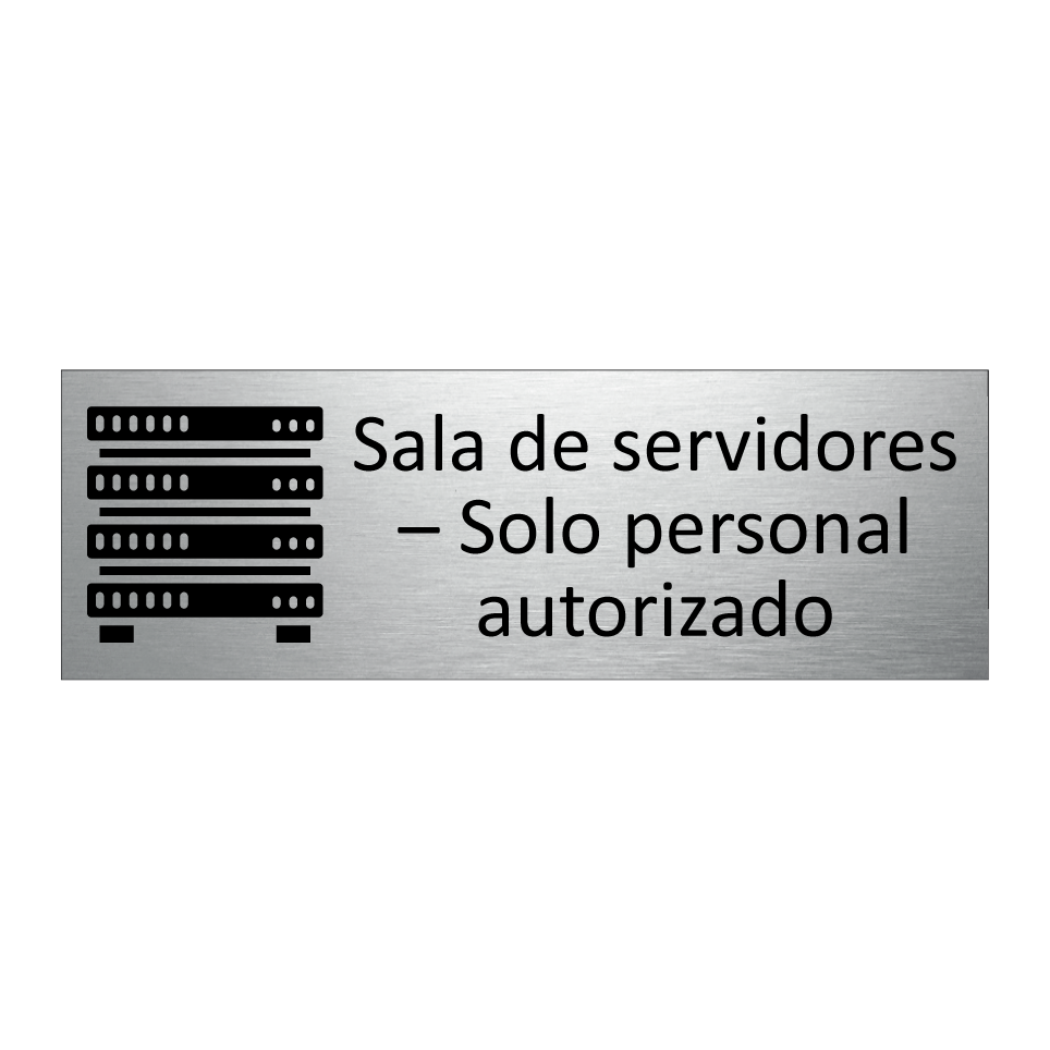 Sala de servidores – Solo personal autorizado