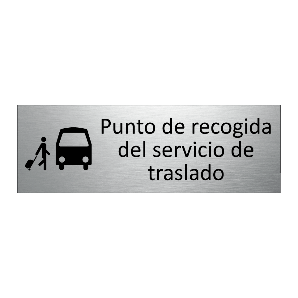 Punto de recogida del servicio de traslado