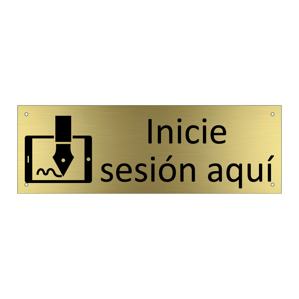 Inicie sesión aquí
