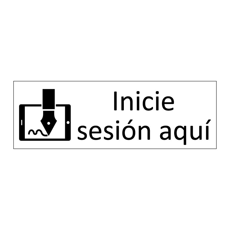 Inicie sesión aquí