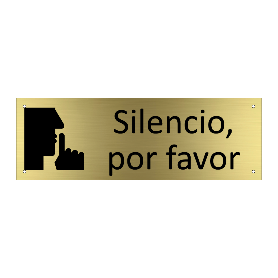 Silencio, por favor