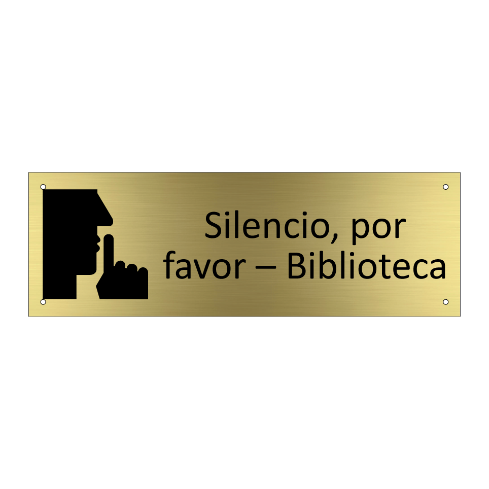 Silencio, por favor – Biblioteca