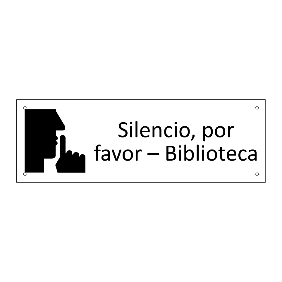 Silencio, por favor – Biblioteca