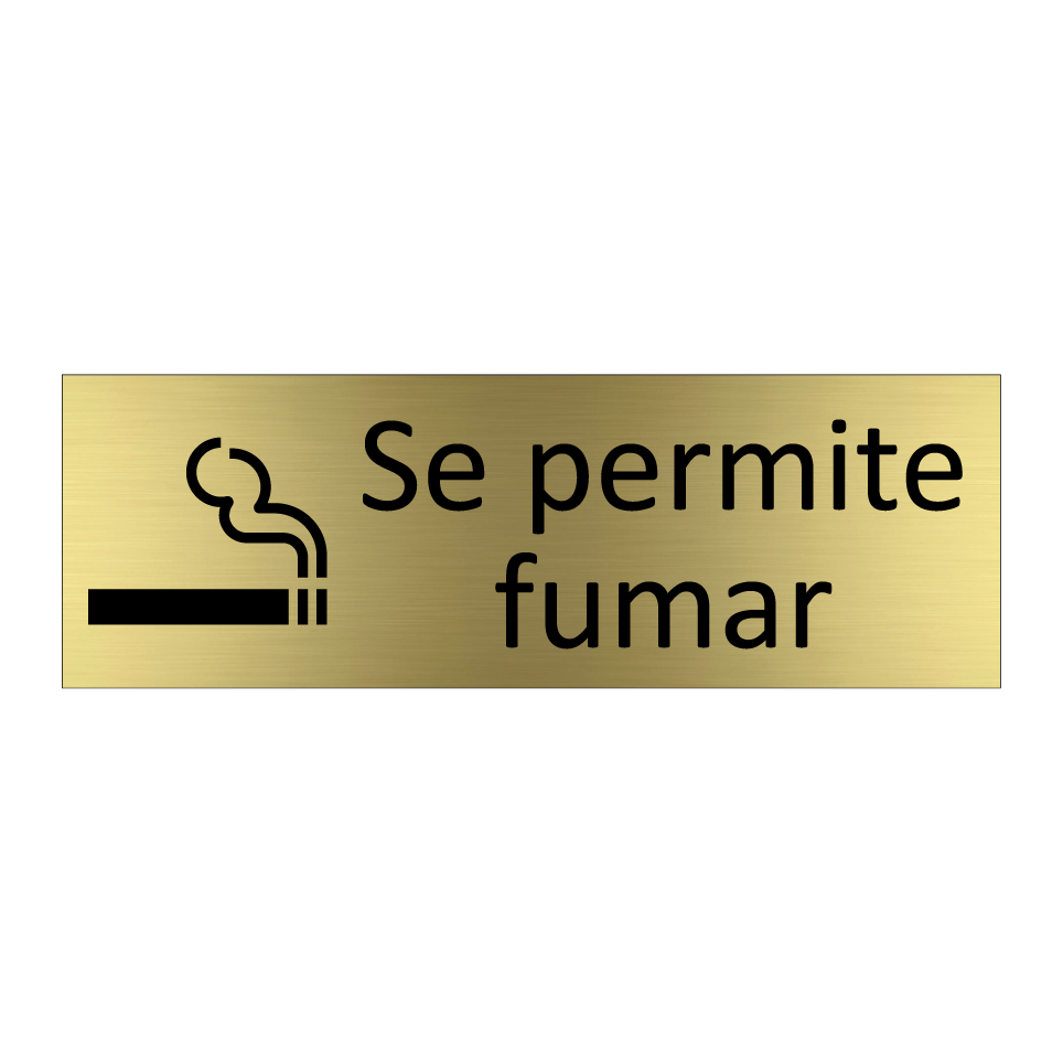 Se permite fumar
