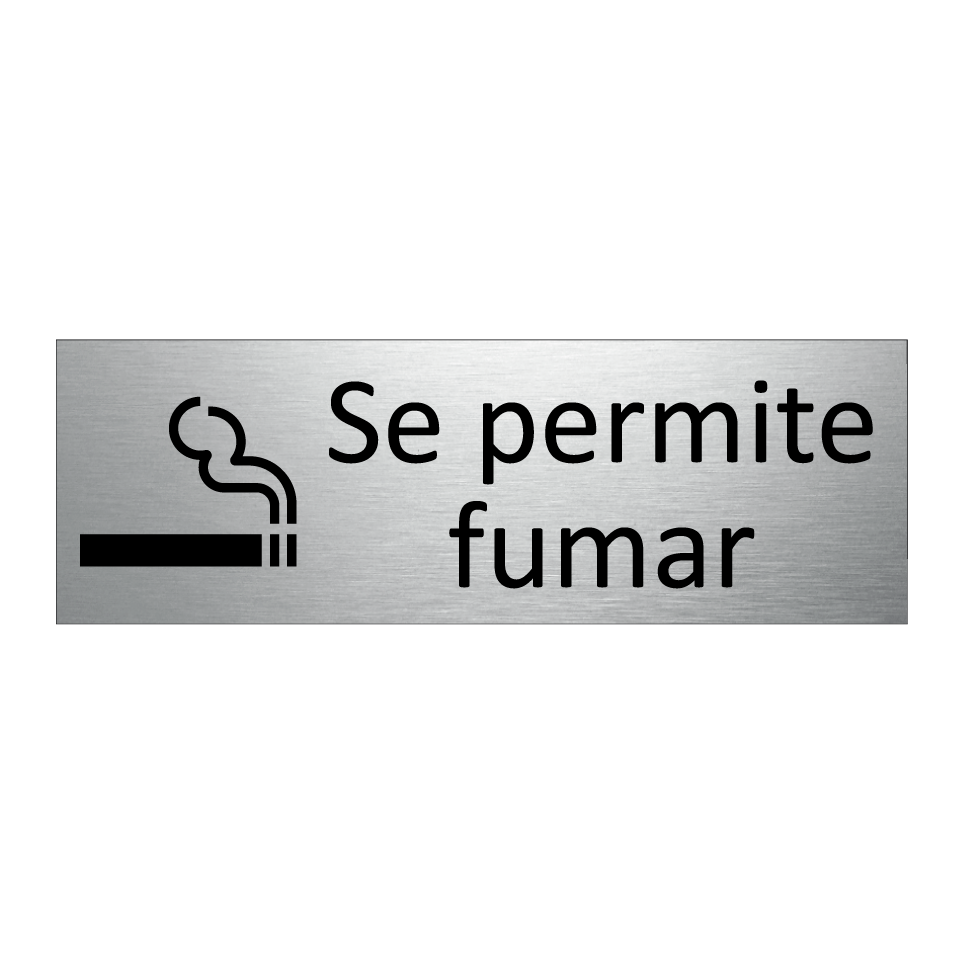Se permite fumar