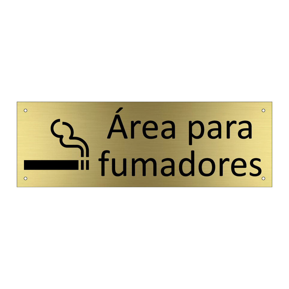Área para fumadores