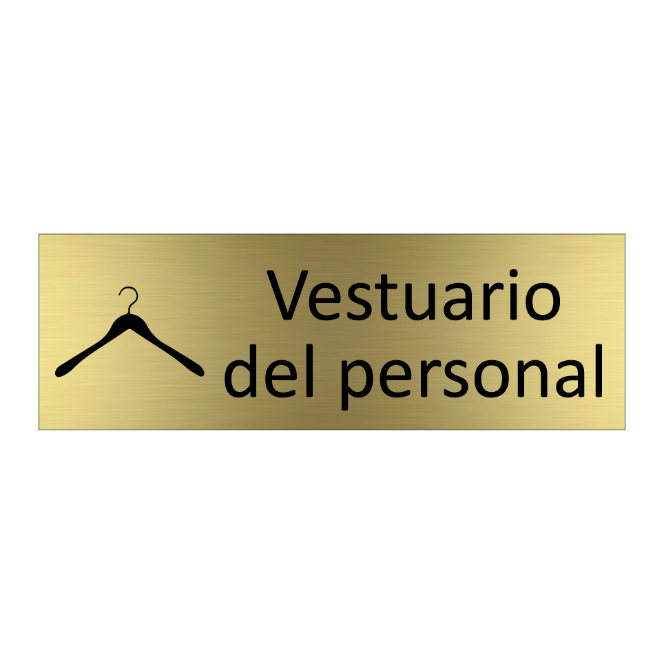 Vestuario del personal