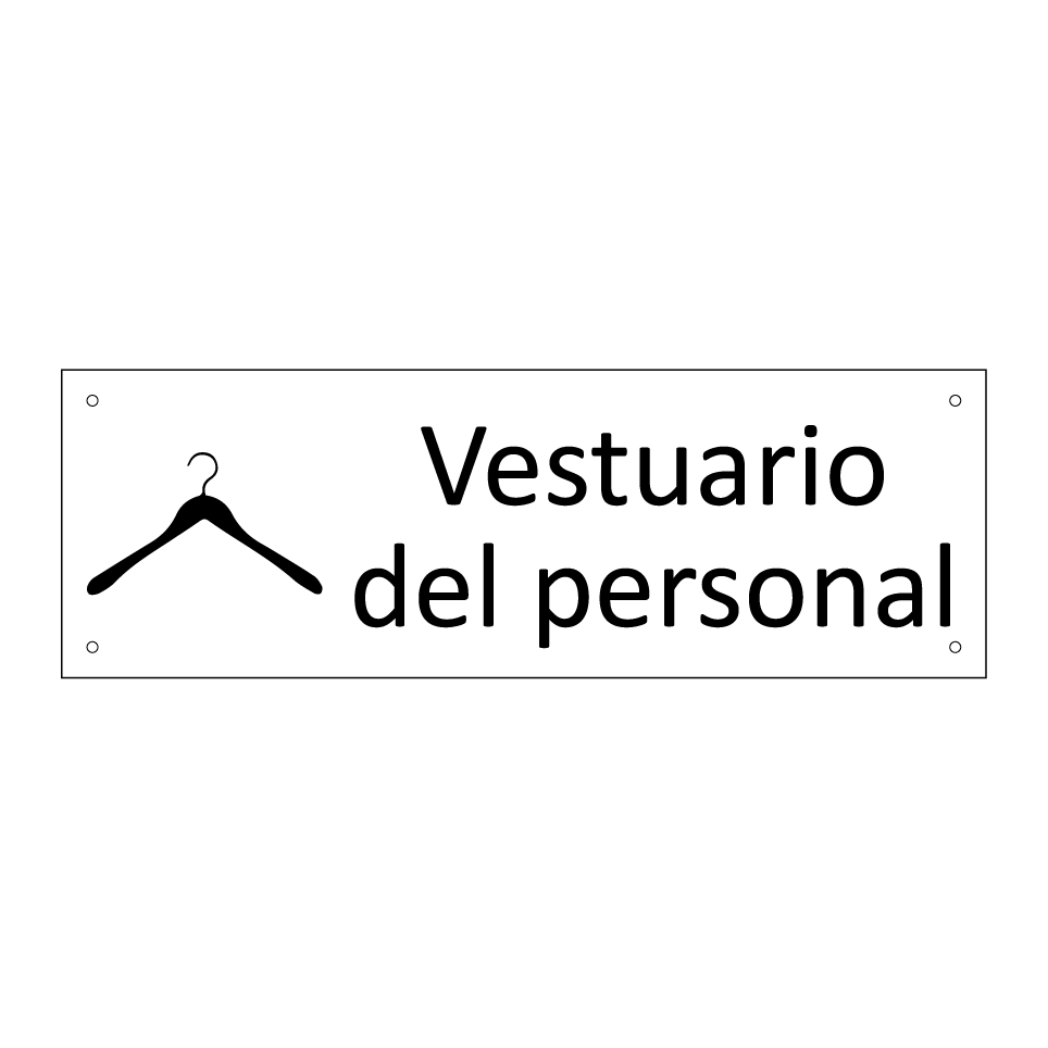 Vestuario del personal