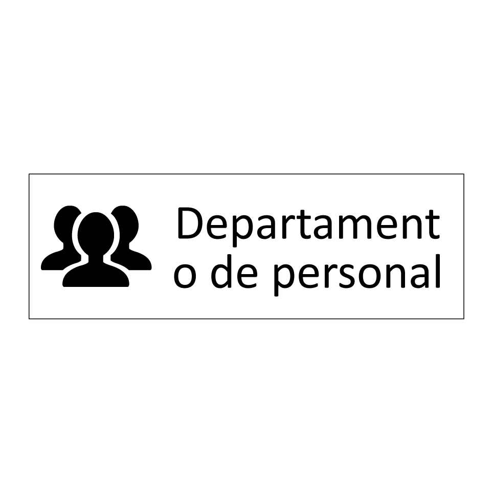 Departamento de personal