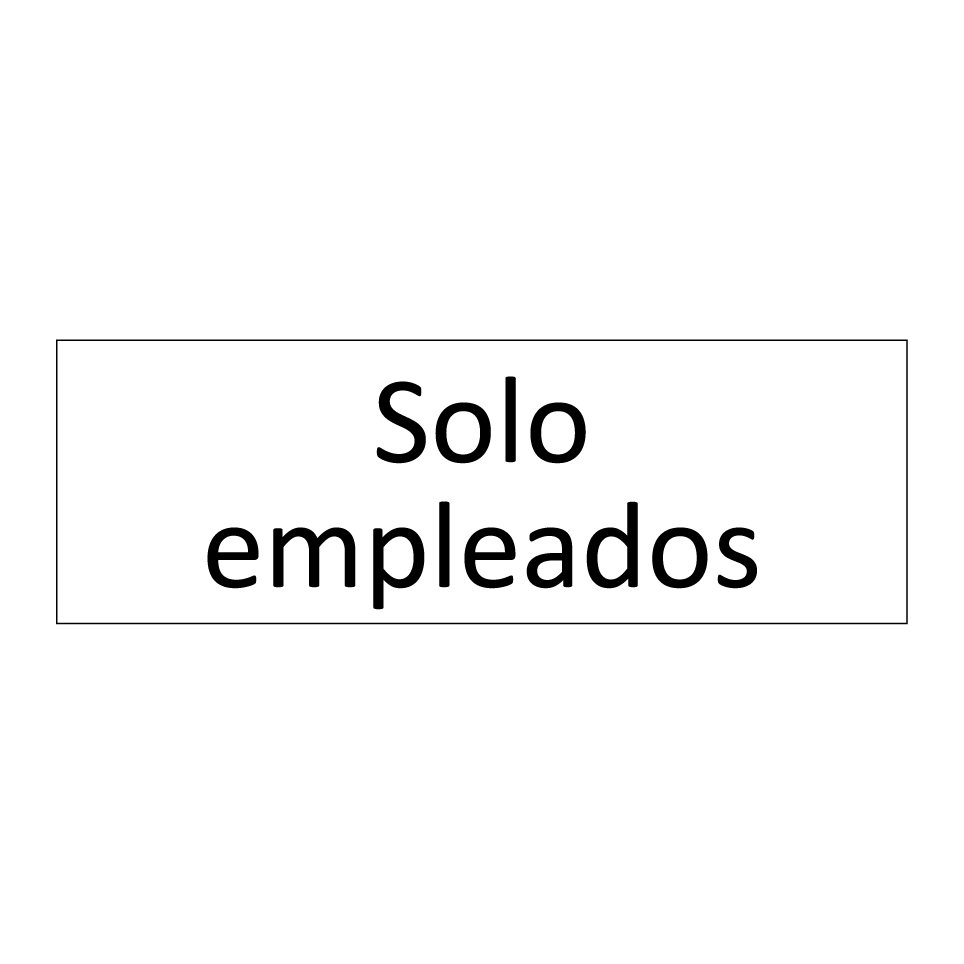 Solo empleados