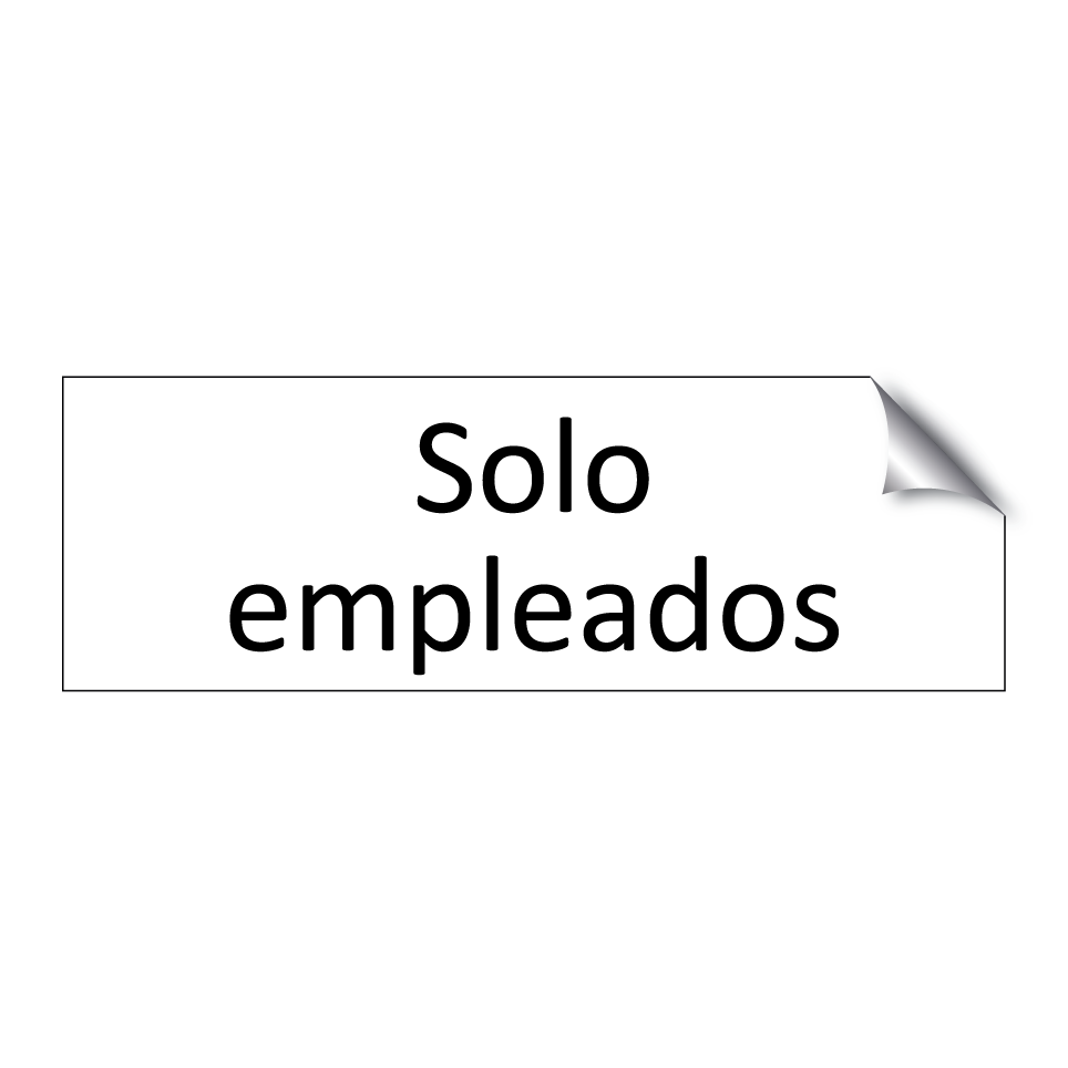 Solo empleados