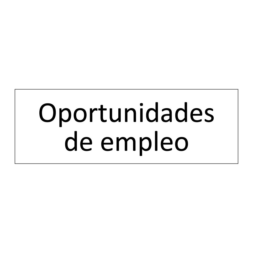 Oportunidades de empleo