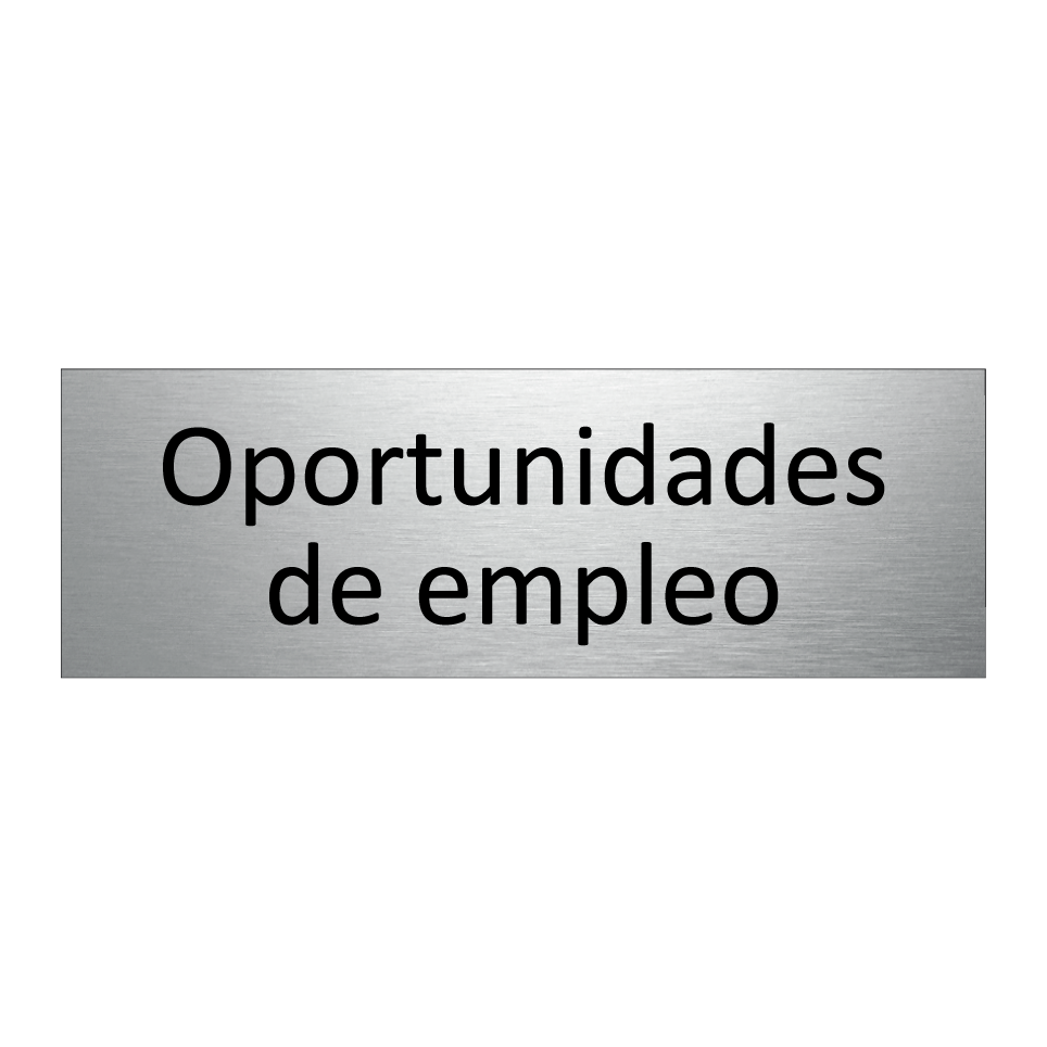 Oportunidades de empleo