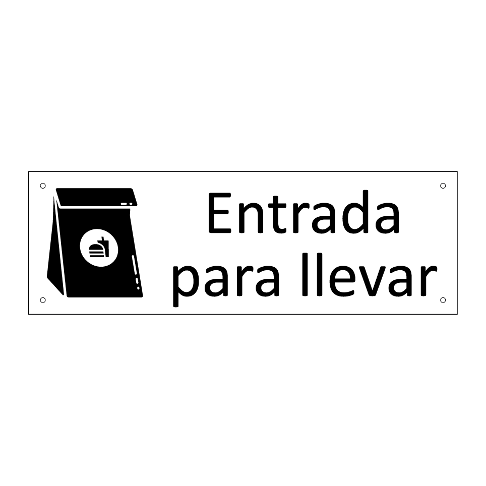 Entrada para llevar