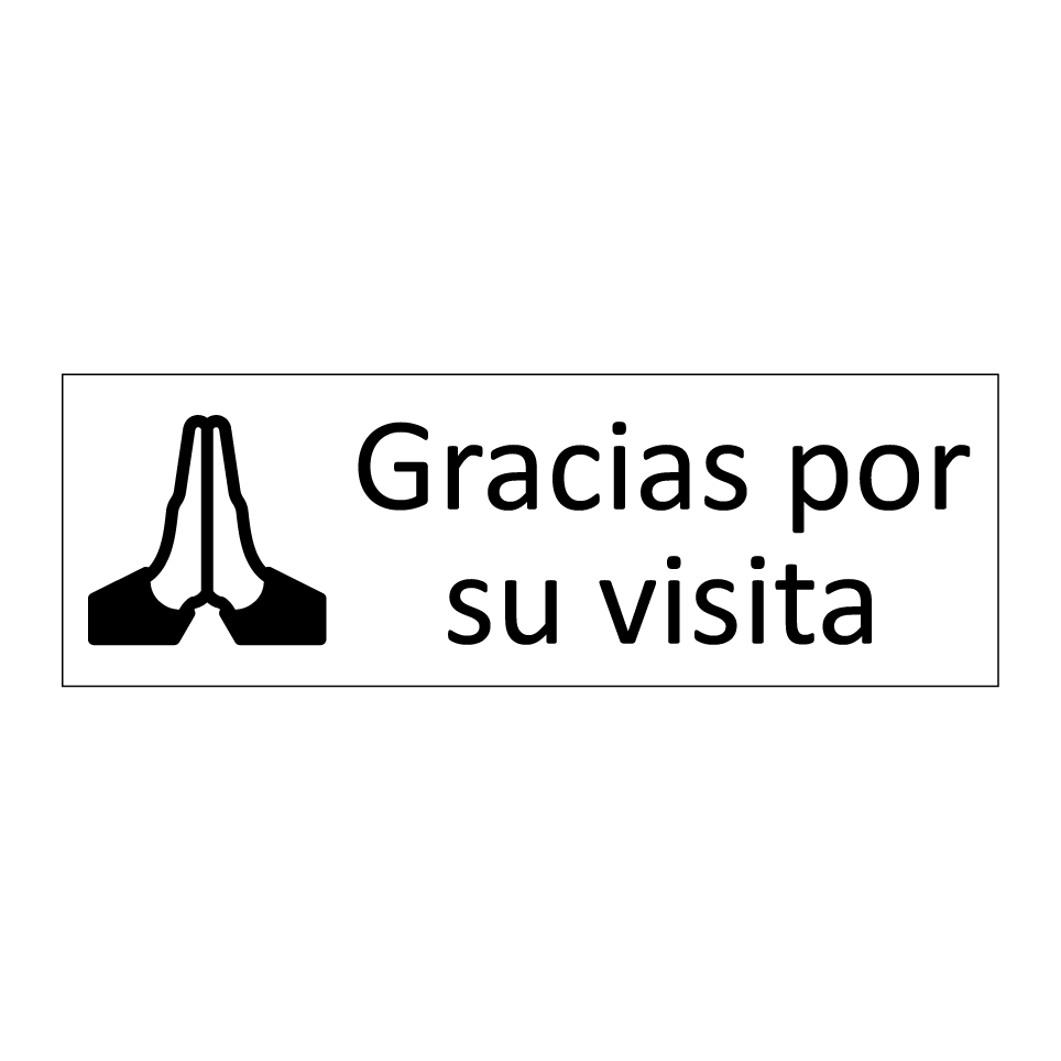 Gracias por su visita