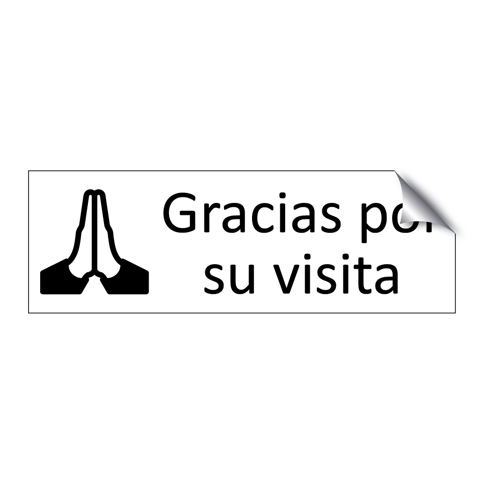Gracias por su visita