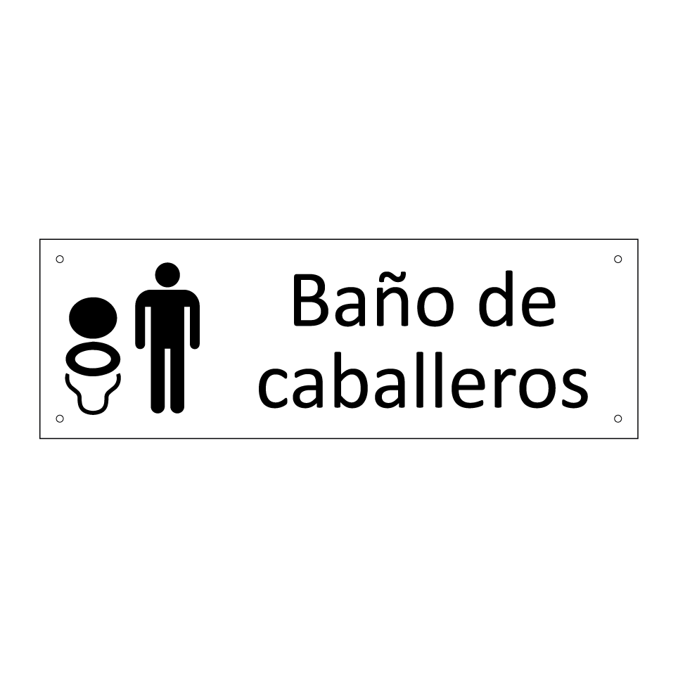 Baño de caballeros