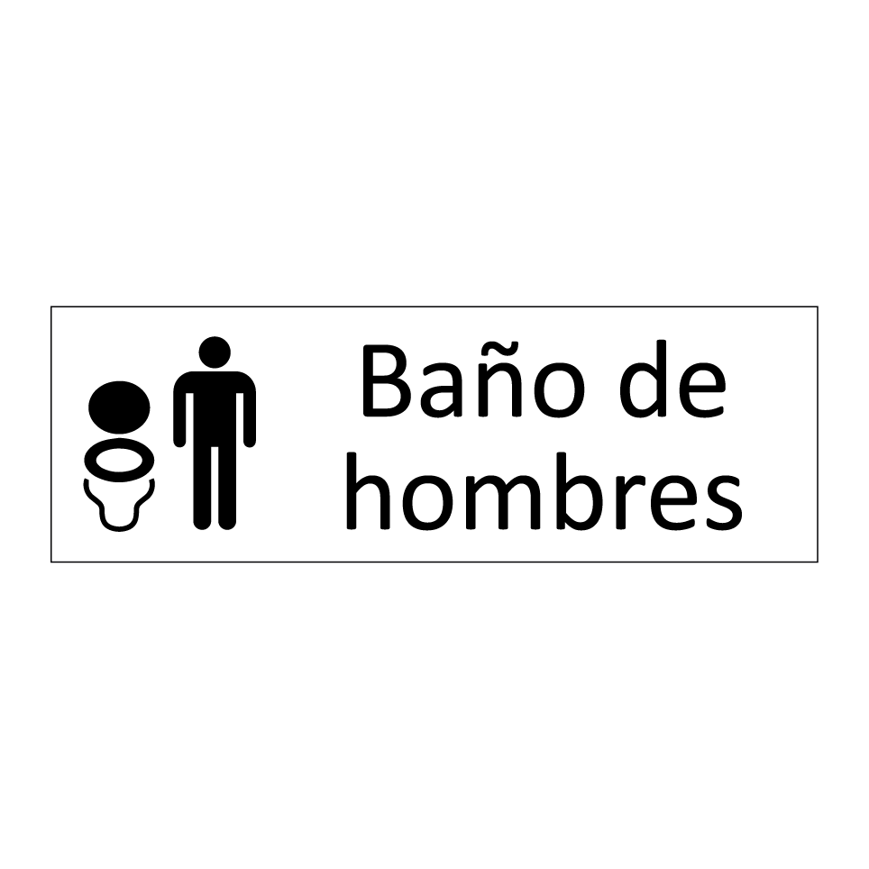 Baño de hombres