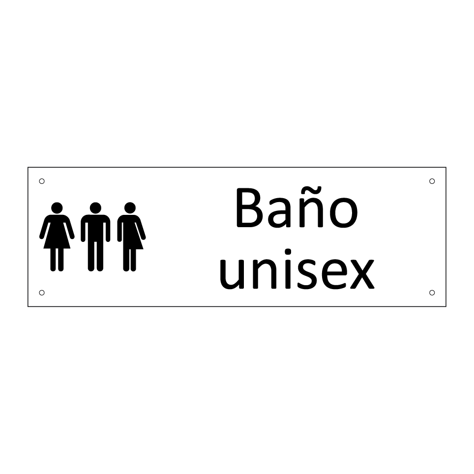 Baño unisex