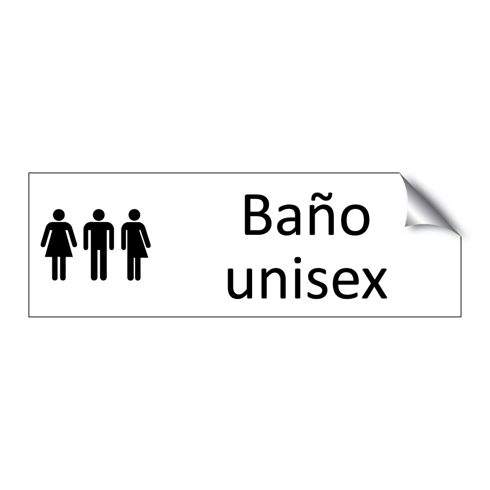 Baño unisex