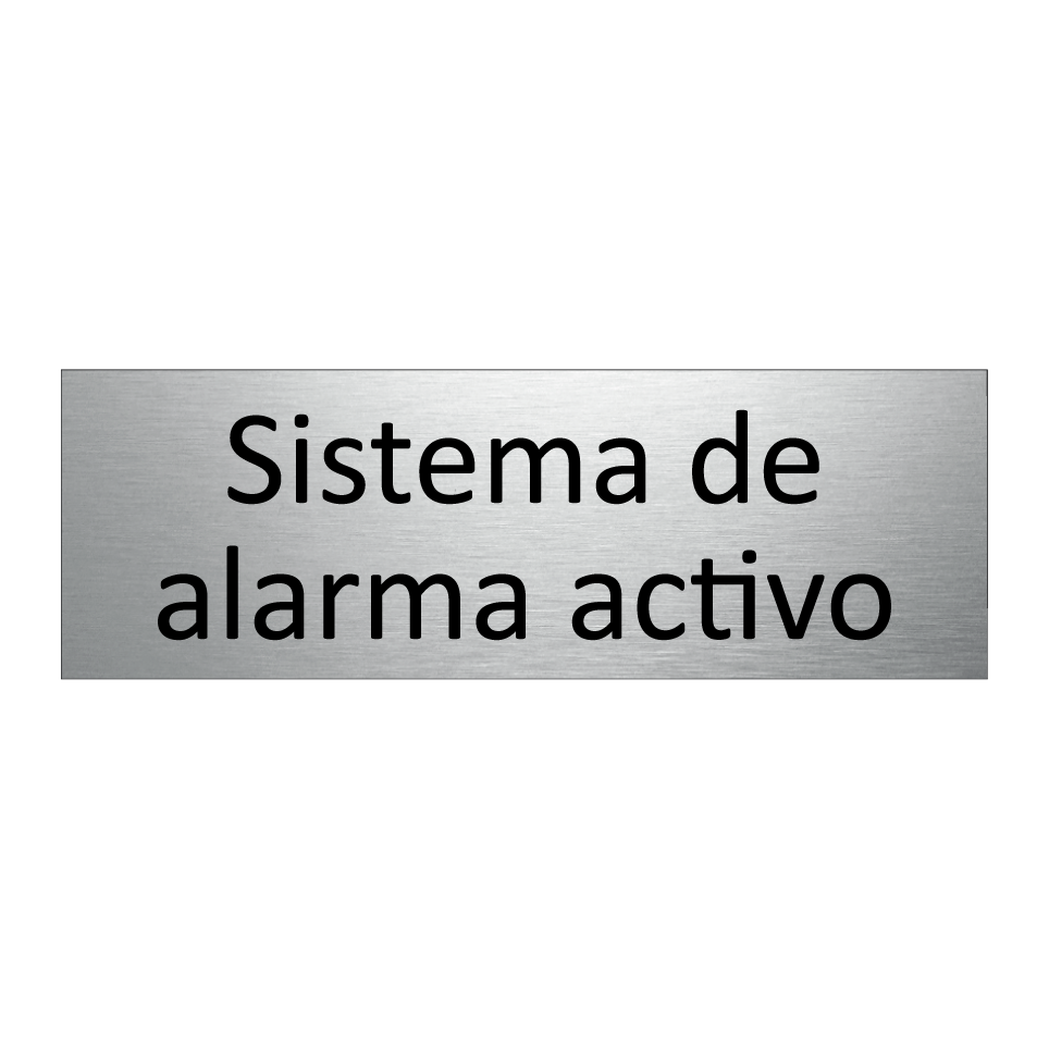 Sistema de alarma activo