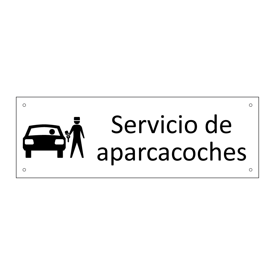 Servicio de aparcacoches
