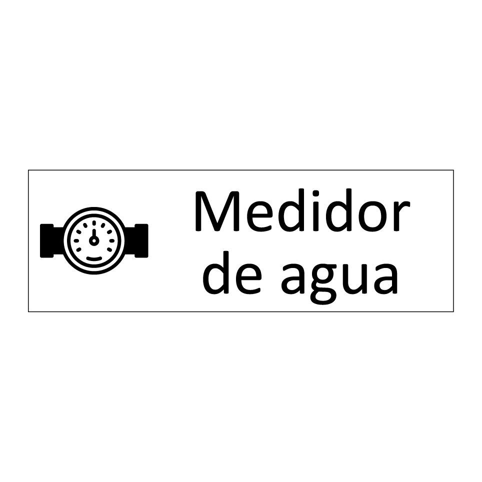 Medidor de agua