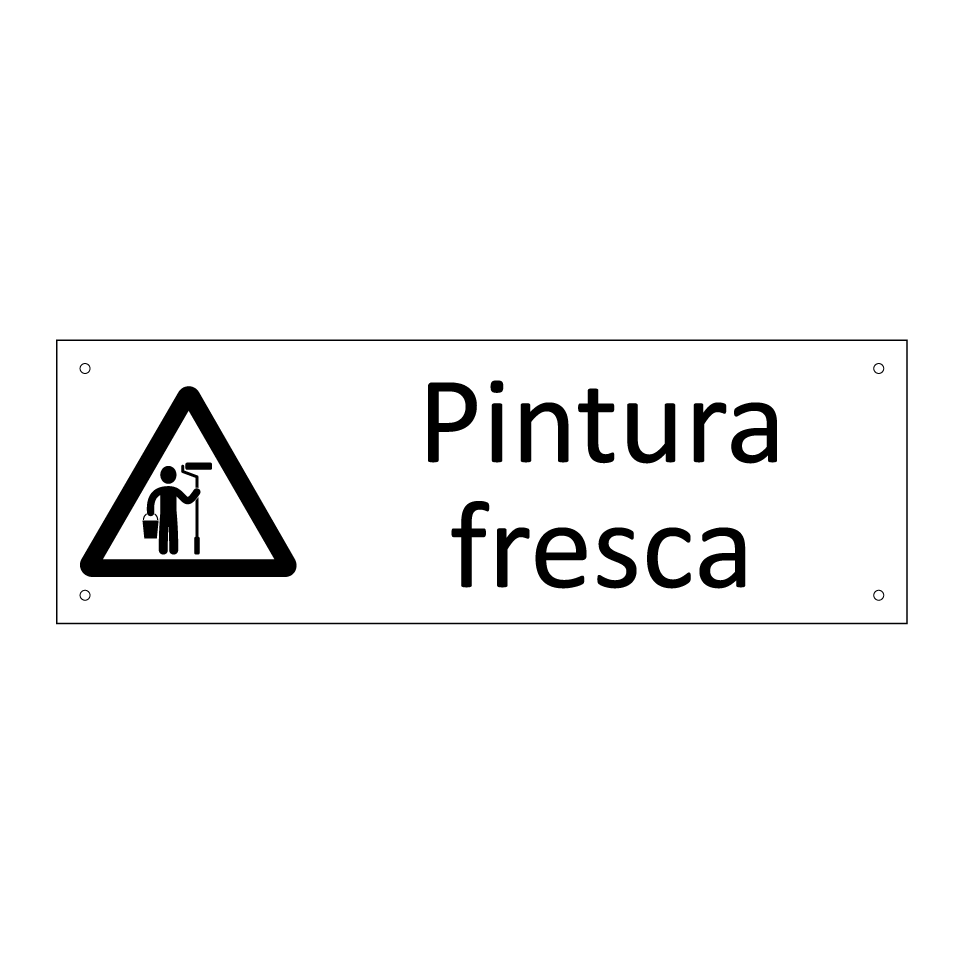Pintura fresca