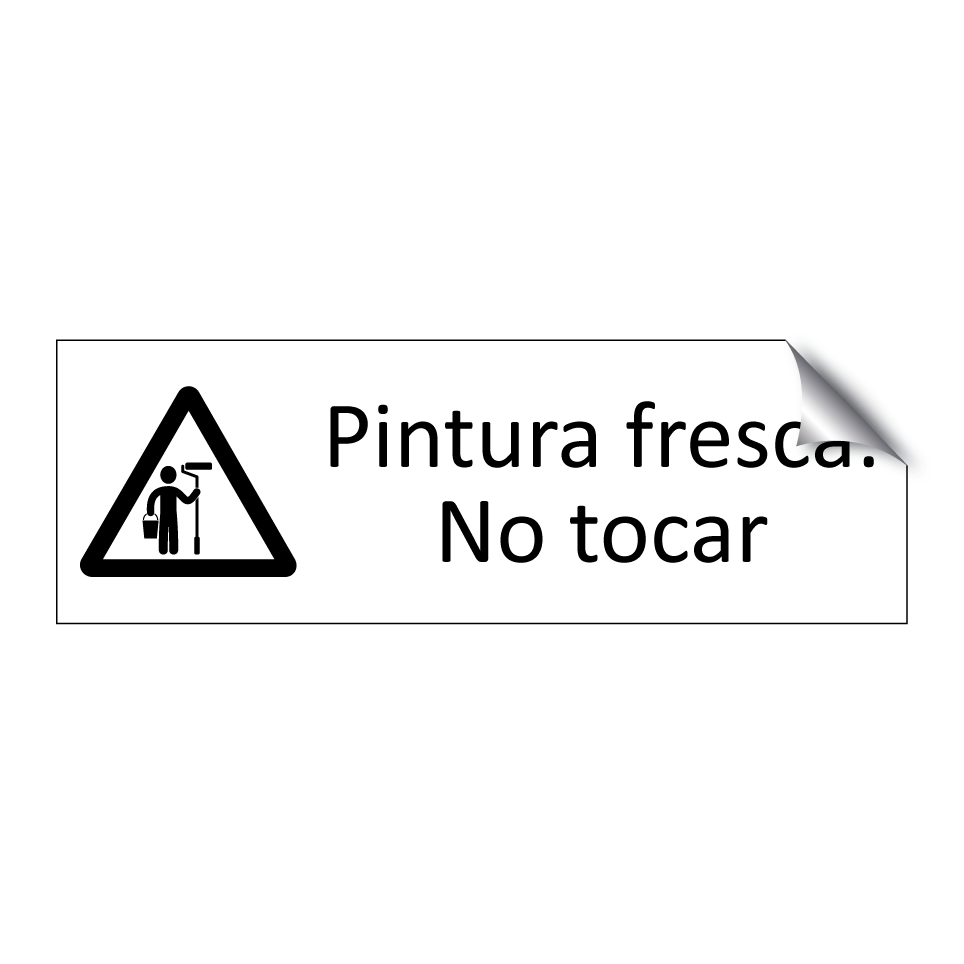 Pintura fresca. No tocar