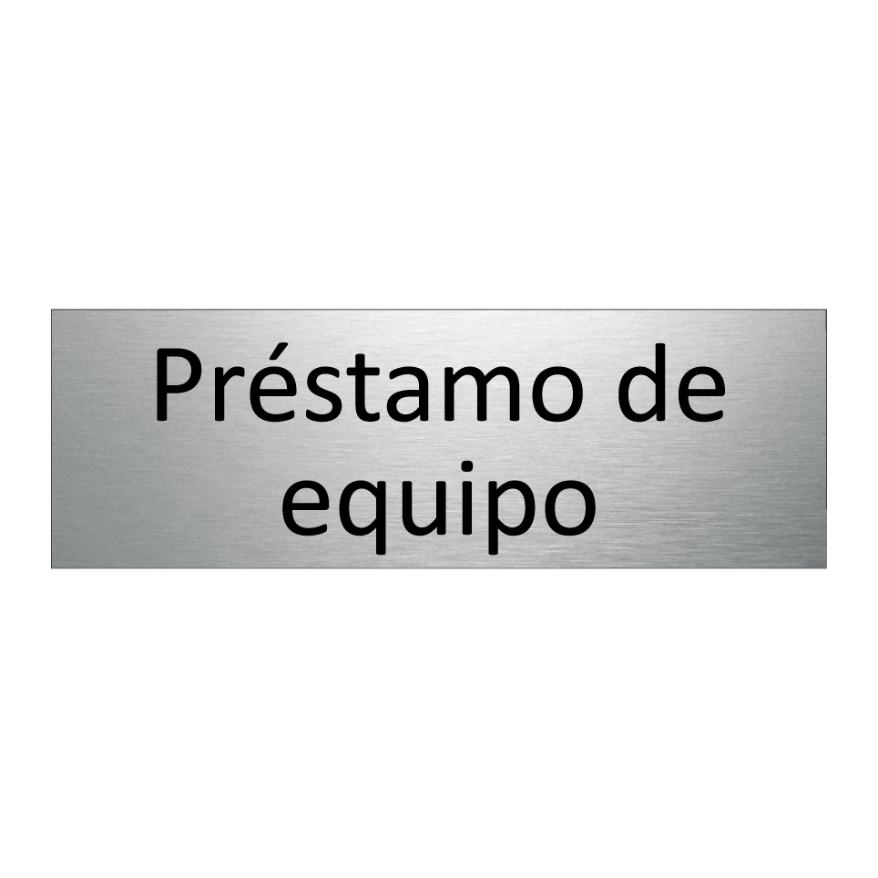 Préstamo de equipo