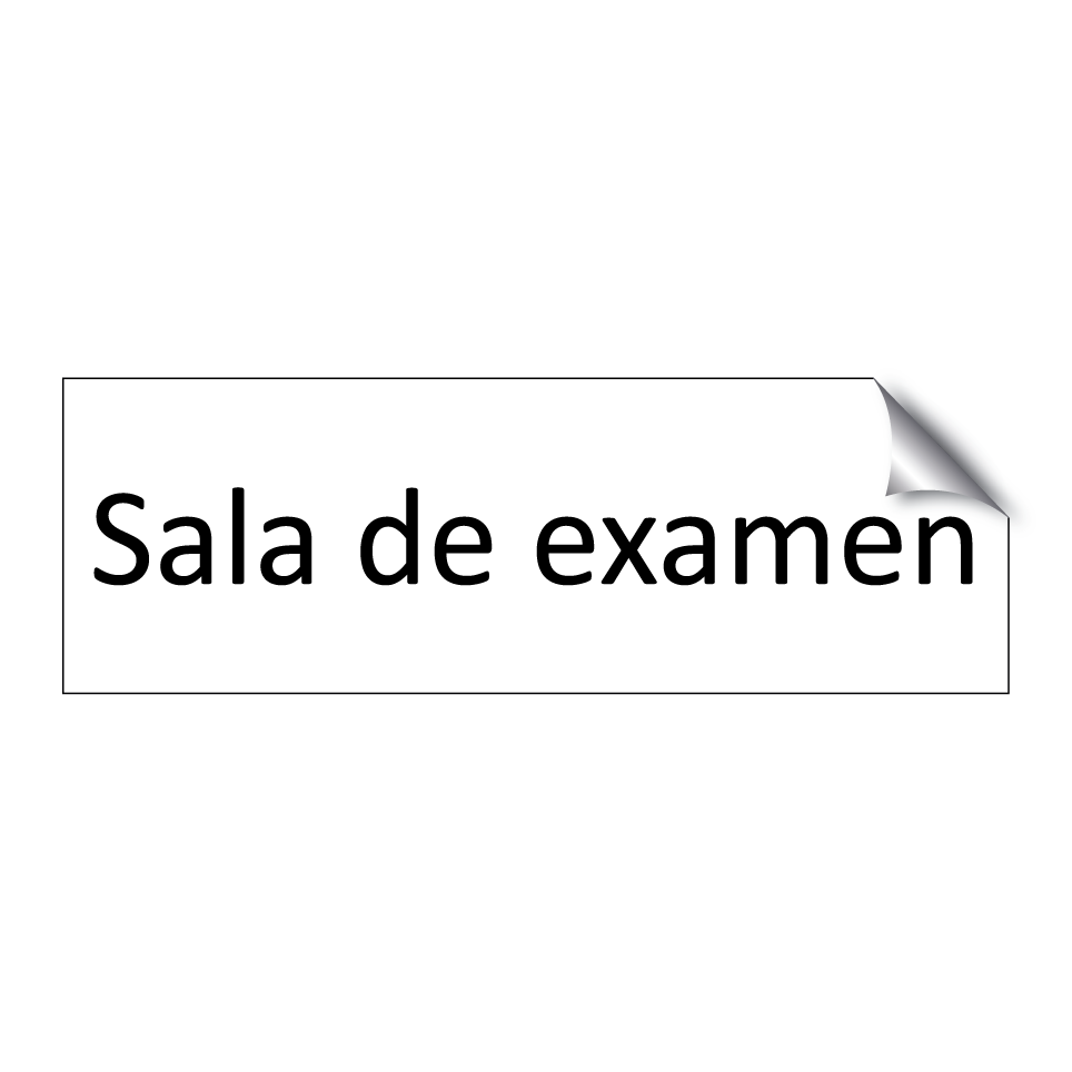 Sala de examen