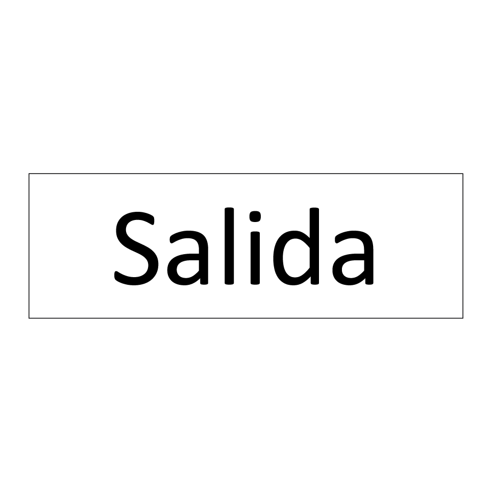 Salida