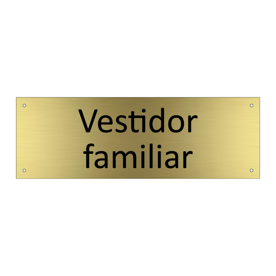 Vestidor familiar