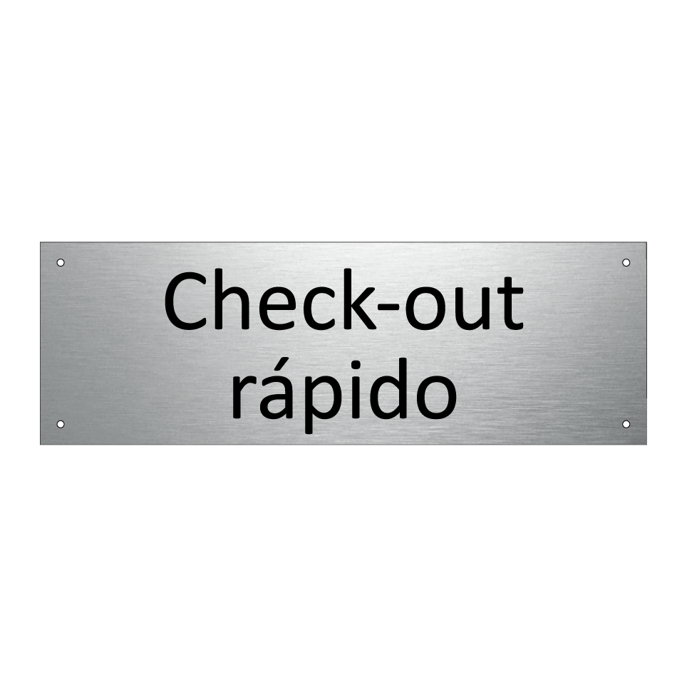 Check-out rápido