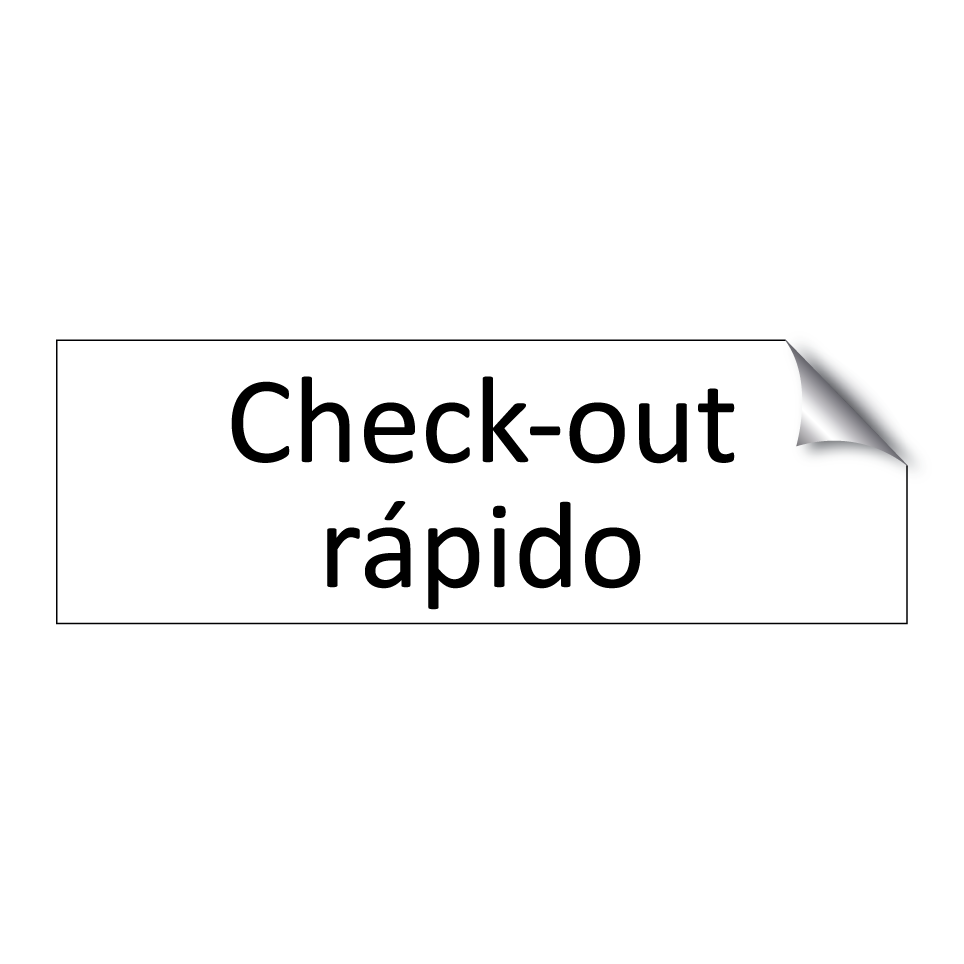 Check-out rápido