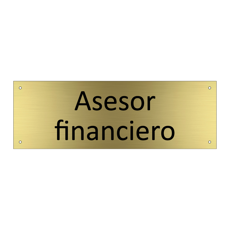 Asesor financiero
