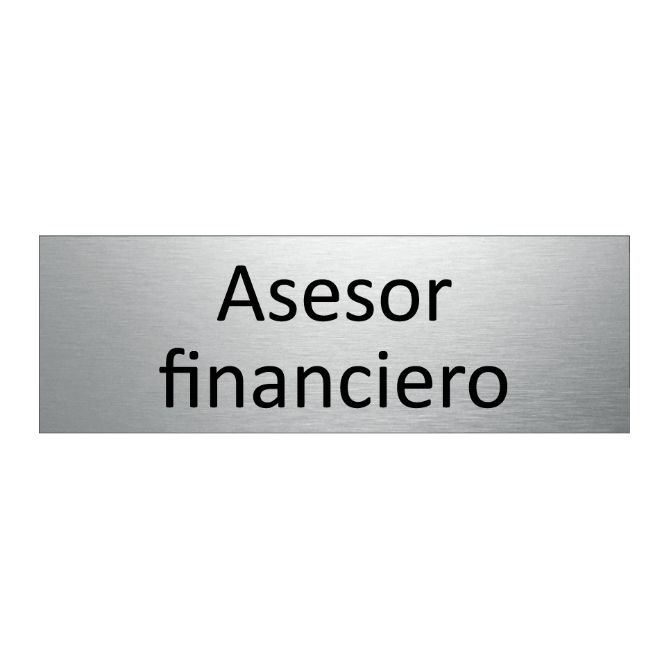 Asesor financiero
