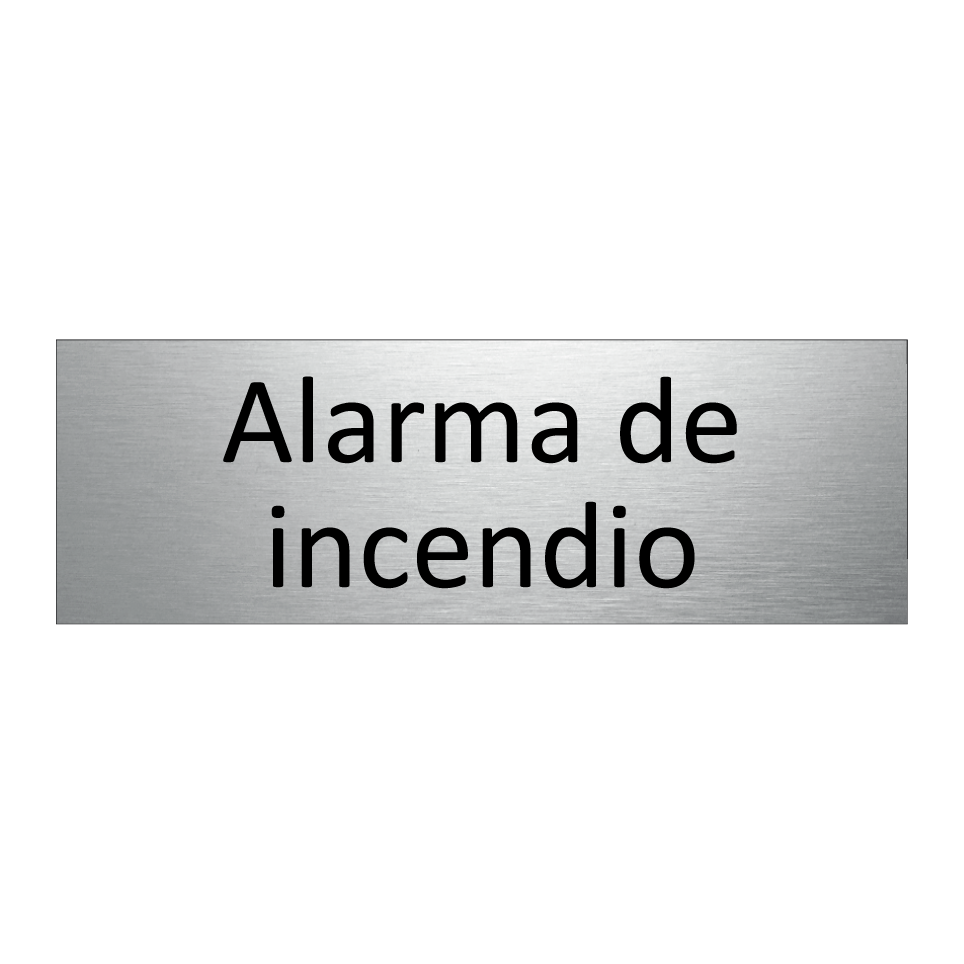 Alarma de incendio