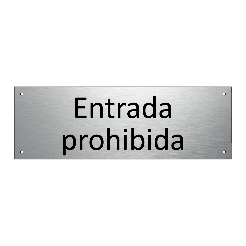 Entrada prohibida