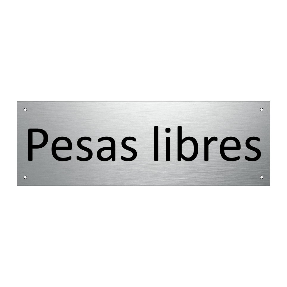Pesas libres