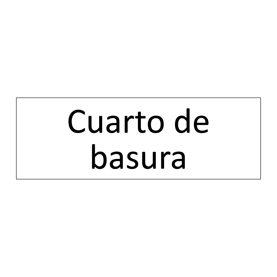 Cuarto de basura